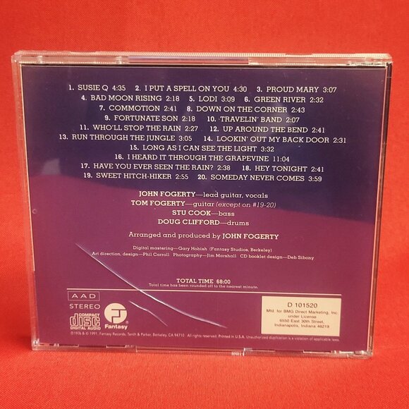 Credence Clearwater Revival Featuring John Fogerty CD 1991 - Picture 2 of 8